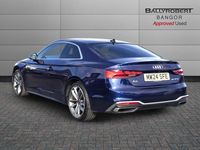 Used Audi A5 S-Line 201 HP (147 kW) 2024 Blue Coupe