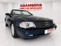 Used Mercedes SL320 221 HP (162 kW) 1999 Blue Cabriolet
