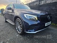 Used Mercedes GLC250 AMG line 2016 Blue Estate