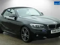 Used BMW 218 M Sport 2018 Black Cabriolet