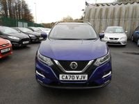 Used Nissan Qashqai N-Connecta 140 HP (102 kW) 2021 Blue SUV