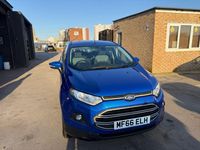 Used Ford Ecosport Zetec 2016 Blue SUV
