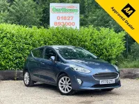 Used Ford Fiesta Titanium 125 HP (91 kW) 2020 Blue Hatchback