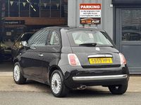 Used Fiat 500 Lounge 69 HP (50 kW) 2010 Black Hatchback
