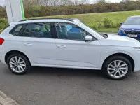 Used Skoda Kamiq SE 94 HP (69 kW) 2025 Moon white metallic SUV