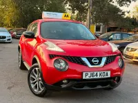 Used Nissan Juke Tekna 117 HP (86 kW) 2014 Red SUV