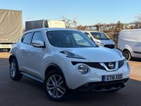 Used Nissan Juke Acenta 115 HP (84 kW) 2016 White SUV