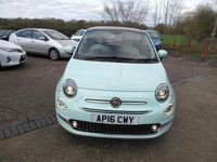 Used Fiat 500 Lounge 69 HP (50 kW) 2016 Green Hatchback