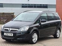 Used Vauxhall Zafira 115 HP (84 kW) 2011 Black MPV