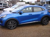 Used Ford Puma Titanium 125 HP (91 kW) 2023 Desert island blue metallic SUV