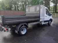 Used Ford Transit 130 HP (95 kW) 2021 White Cabriolet