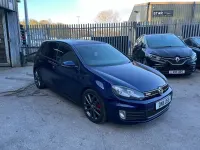 Used VW Golf VI GTD 2011 Blue Hatchback
