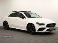 Used Mercedes CLA250e AMG Line Premium Plus 2023 White Coupe