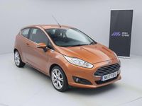 Used Ford Fiesta Zetec 2017 Brown Hatchback