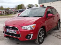Used Mitsubishi ASX 116 HP (85 kW) 2014 Red SUV