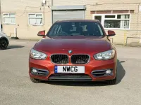 Used BMW 120 Sport Line 190 HP (139 kW) 2018 Orange Hatchback