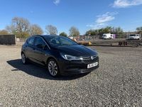 Used Vauxhall Astra Design Edition 2016 Black Hatchback