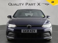 Used VW Golf VII R-line 150 HP (110 kW) 2021 Blue Hatchback