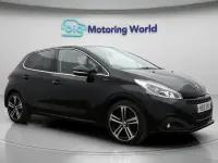 Used Peugeot 208 GT-line 110 HP (80 kW) 2019 Black Hatchback