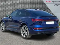 Used Audi e-tron Sportback Advanced 369 kW (503 HP) 2022 Blue SUV