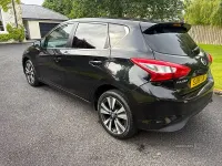 Used Nissan Pulsar N-TEC 115 HP (84 kW) 2016 Black Hatchback