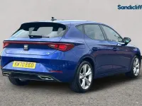 Used Seat Leon FR 131 HP (96 kW) 2023 Blue Hatchback