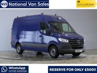 Used Mercedes Sprinter Progressive 148 HP (108 kW) 2021 Blue Van