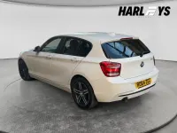 Used BMW 116 Sport Line 2014 White Hatchback