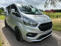 Used Ford Transit Custom Limited 130 HP (95 kW) 2022 Silver Cabriolet