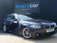 Used BMW 535 M Sport 313 HP (230 kW) 2015 Blue Estate