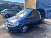 Used Vauxhall Zafira 115 HP (84 kW) 2012 Blue MPV