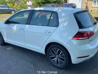 Used VW Golf VII SE 125 HP (91 kW) 2018 White Hatchback