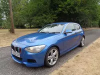 Used BMW 116 M Sport 136 HP (100 kW) 2012 Blue Hatchback