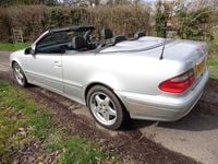 Usado Mercedes CLK430 Avantgarde 1999 Prateado Cabrios