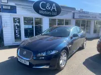 Used Jaguar XF Luxury 163 HP (119 kW) 2012 Blue Sedan