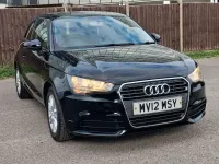 Used Audi A1 86 HP (63 kW) 2012 Black Hatchback