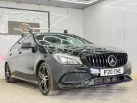 Used Mercedes CLA200 Shooting Brake AMG line 136 HP (100 kW) 2017 Black Estate