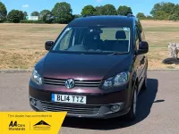 Used VW Caddy Life 2014 Purple MPV