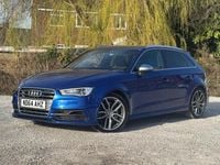 Used Audi S3 Sportback Performance 300 HP (220 kW) 2014 Blue Hatchback