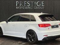 Used Audi S3 Sportback Black Edition 2018 White Hatchback