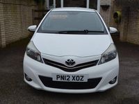 Used Toyota Yaris Multidrive S 2012 White Hatchback