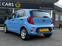 Used Kia Picanto 66 HP (48 kW) 2018 Blue Hatchback