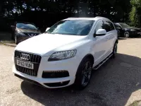 Used Audi Q7 S-line plus 204 HP (150 kW) 2014 White SUV