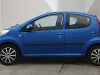 Used Peugeot 107 68 HP (50 kW) 2009 Blue Hatchback