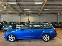 Used Skoda Octavia SE L 115 HP (84 kW) 2017 Blue Estate
