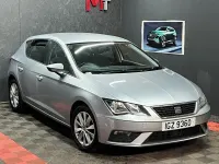 Used Seat Leon SE Technology 110 HP (80 kW) 2018 Silver Hatchback