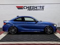 Used BMW M235 Comfort Edition 398 HP (292 kW) 2014 Blue Coupe