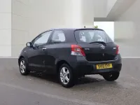 Used Toyota Yaris 101 HP (74 kW) 2010 Black Hatchback