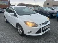 Used Ford Focus Zetec 2013 White Hatchback