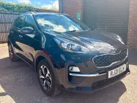 Used Kia Sportage 136 HP (100 kW) 2021 Black SUV